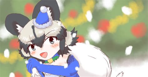 リカオンけものフレンズ けもフレ3の新サンタコスのリカオンちゃん イーサンのイラスト Pixiv