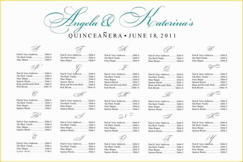 Free Wedding Seating Chart Template Excel Of Excel Wedding Seating ...