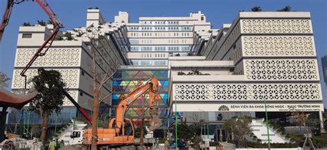 Anchor Solution To Support The Facade Of Hong Ngoc Hospital Project