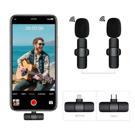 K In New Wireless Microphone For Phone Lavalier Wireless