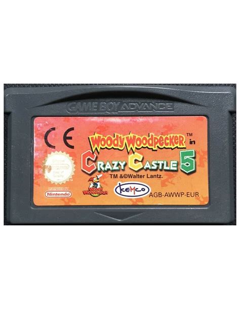 Woody Woodpecker Crazy Castle 5 Cartucho GBA