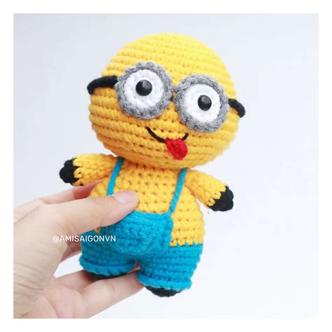 Minion Amigurumi Crochet Pattern Amigurumi Tutorial Pdf In English