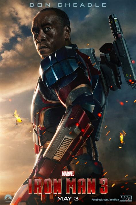 Don Cheadle Iron Man 3 Pelicula Trailer