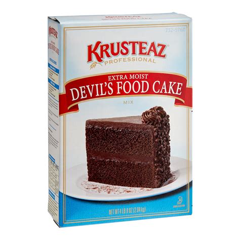 Krusteaz Professional Lb Extra Moist Devil S Food Cake Mix Case