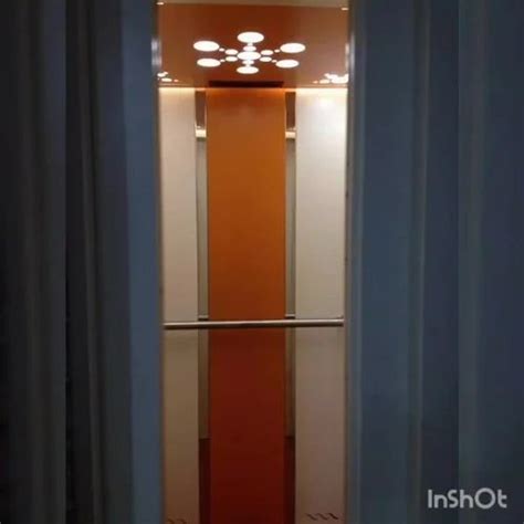 Stainless Steel Side Opening Ms Imperforate Elevator Door Telescopic