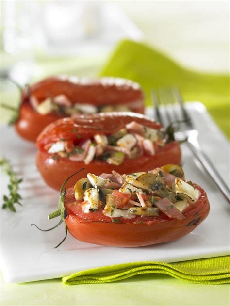 Recette tomates farcies au chèvre chaud Marie Claire