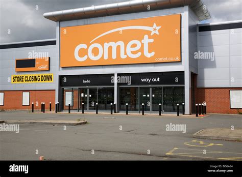 Abandoned Comet Store In Shirley West Midlands Stock Photo Alamy