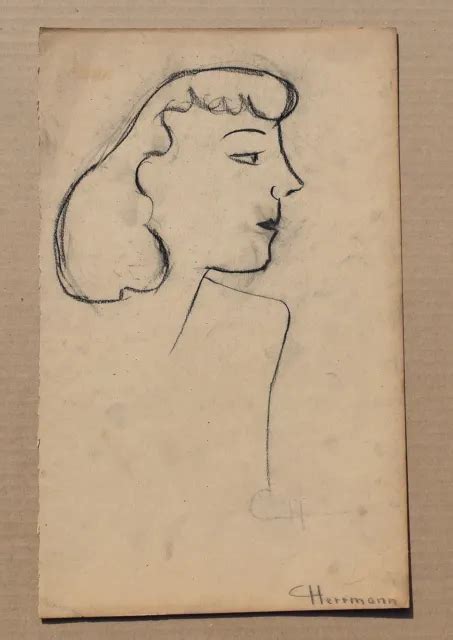 DESSIN D ÉTUDE ANCIEN croquis Original au fusain nu féminin vers 1950