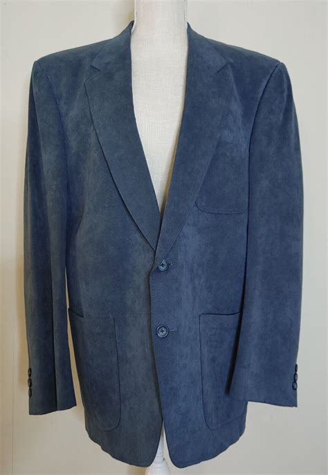 Vintage 70s Halston Ultrasuede Blazer Sport Coat Jack Gem