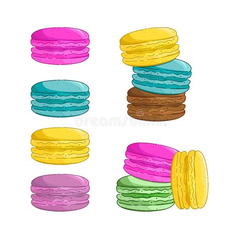 Macarons Clipart Stock Illustrations 98 Macarons Clipart Stock