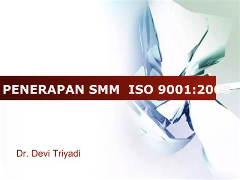 Perencanaan Penerapan Iso Ppt