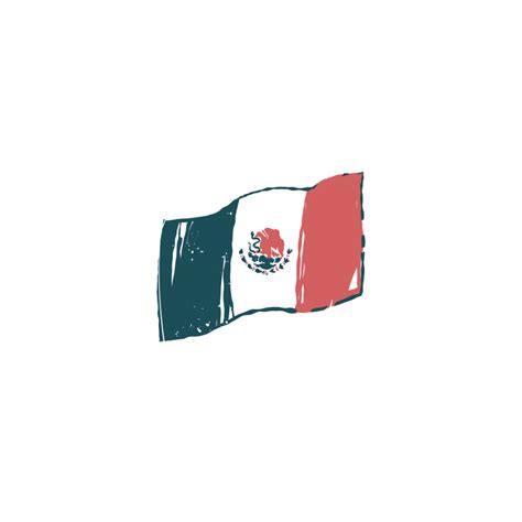 Mexico Flag Drawing