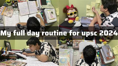 My Full Day Routine For Upsc My New Morning To Night Study Routine