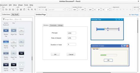 Evolus Pencil A Gui Prototyping Tool For All Platforms