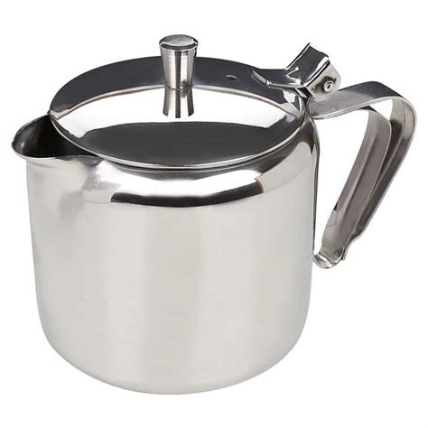 Stainless Steel Ajay Tea Set Tea Pot Milk Pot Sugar Pot HORECA247