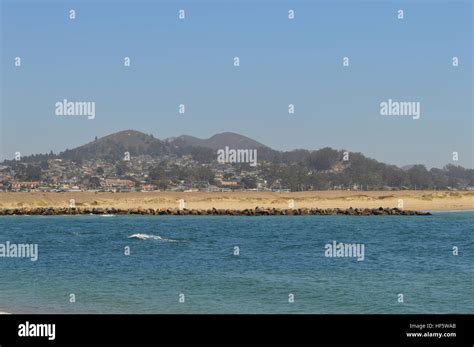 Morro Bay Beach Stock Photo - Alamy