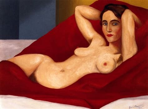 Rene Magritte Reclining Nude Georgette Magritte Haliotis94