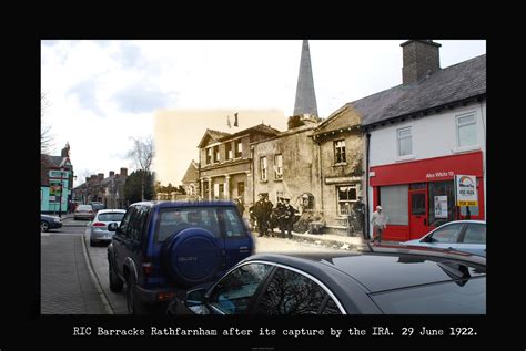 Sdcc Source Then And Now Ric Barracks At Rathfarnham On 29 June 1922