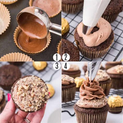 Ferrero Rocher Cupcakes Recipe Shugary Sweets