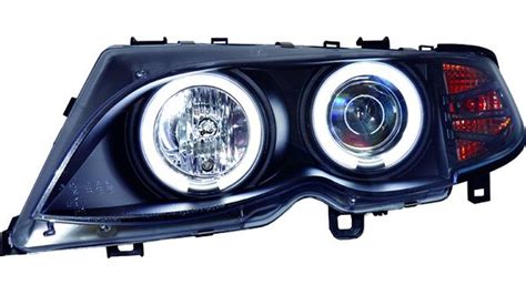 Jeu d optiques AV ANGEL EYES CCFL Black pour BMW Série 3 E46 berline