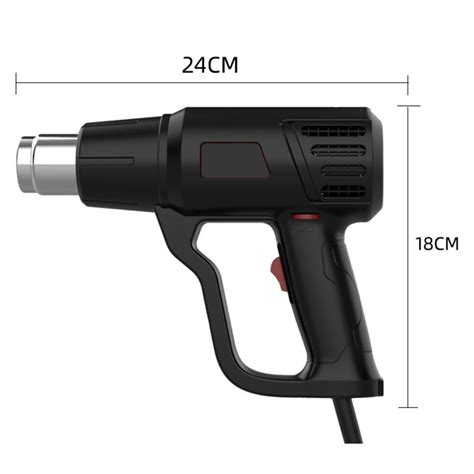 Industrial Hair Dryer Heat Gun 2000W Hot Air Gun Air Dryer For Soldering Thermal Blower