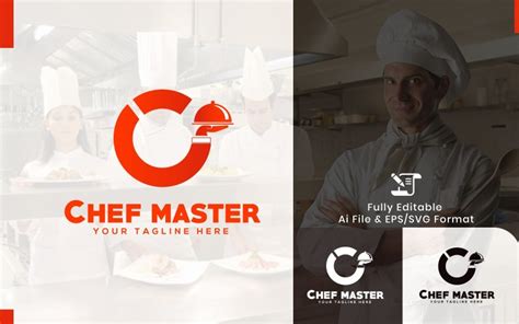 Chef Master Brand Logo Template 286306 Templatemonster