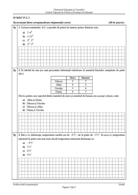 Subiecte Matematica Evaluare Nationala Clasa A Viii A Sheet Hot Sex