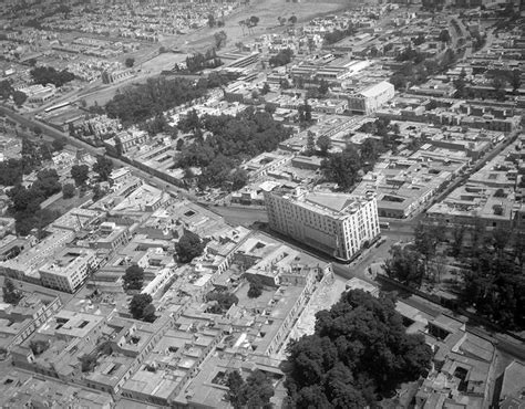 Una Toma Panorámica De La Zona De Tacubaya En 1938 Una Toma Panorámica