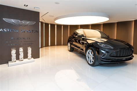 Aston Martin Residences In Miami Unveils First Aston Martin DBX In The