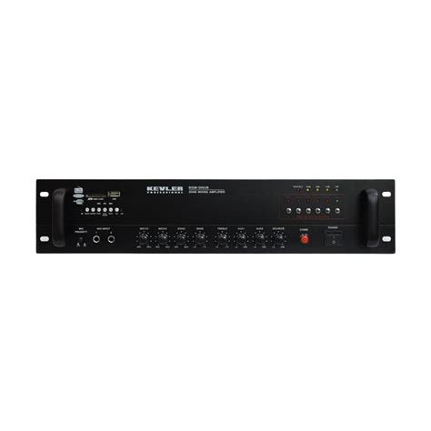 KEVLER BGM-300UB 180W Zone Mixing PA Bluetooth Amplifier with USB / SD ...