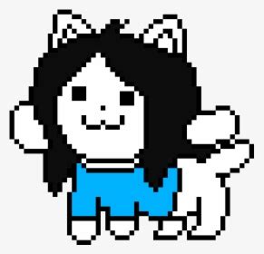 Temmie Sprite Png - Undertale Temmie Png, Transparent Png - kindpng