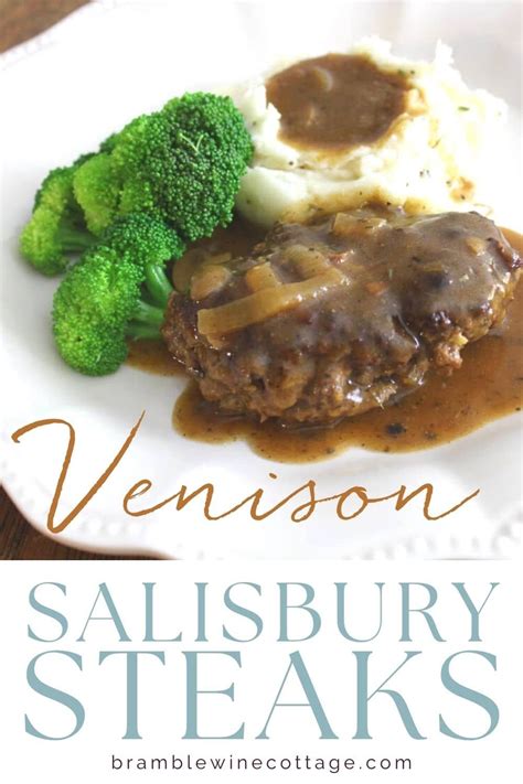 Delicious Venison Salisbury Steaks With Mushroom Gravy Artofit