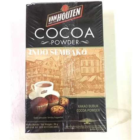 Jual Cocoa Powder Van Houten G Cocoa Bubuk G Coklat Kakao Bubuk