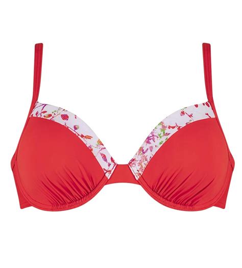 SLOGGI bikini góra od stroju czerwona F F oficjalne archiwum Allegro