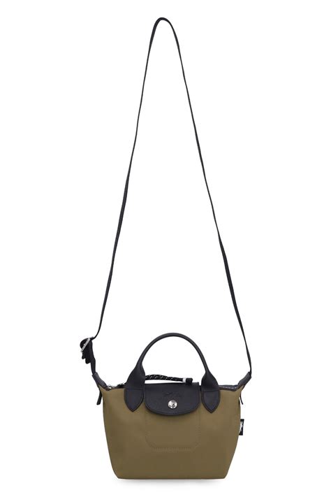 Longchamp Le Pliage Energy Xs Crossbody Bag In Khaki Modesens