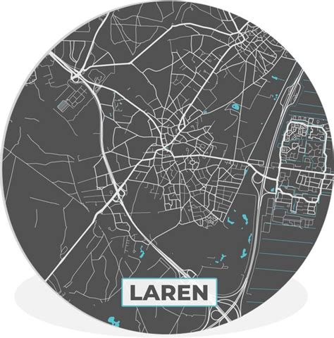 Wall Circle Wall Circle Indoor Map Laren Map City Map 90