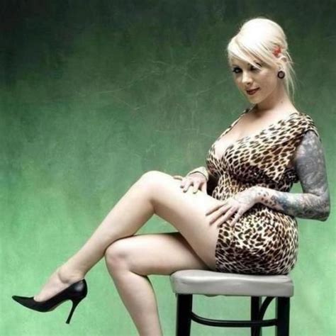 Maria Brink Of In This Moment Heavy Metal Band In Leopard Print Mini