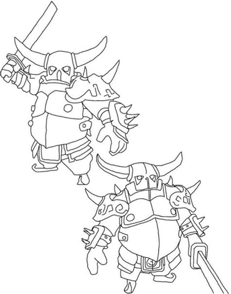 Clash Of Clans Coloring Pages 100 Pictures Free Printable Porn Sex Picture