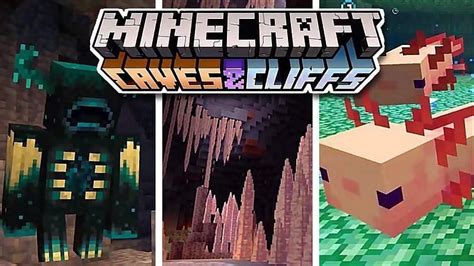 Minecraft Caves Cliffs Update Part Every Feature Announced By