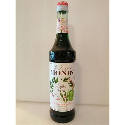 Green Mint Monin Syrup Green Mint Ml Shopee Thailand