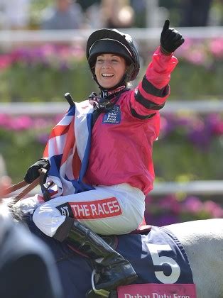 Hayley Turner Jockey After Winning Dubai Editorial Stock Photo - Stock ...