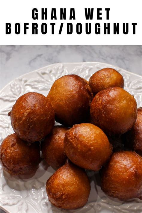 Ghanaian Bofrot/ Puff puff | Doughnut recipe without yeast, Puff recipe ...