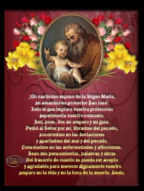 SAN JOSÉ NOVENA ORACIONES Y IMÁGENES en 2023 Imágenes de san josé