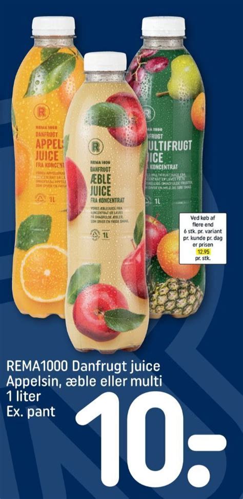 Rema 1000 Appelsinjuice Tilbud Hos Rema 1000