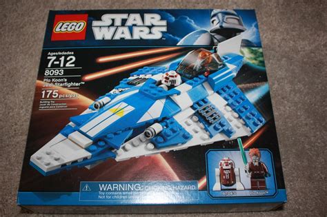 LEGO 8093 Star Wars Plo Koon S Jedi Starfighter