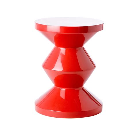 Tabouret Zig Zag Pols Potten Rouge Made In Design