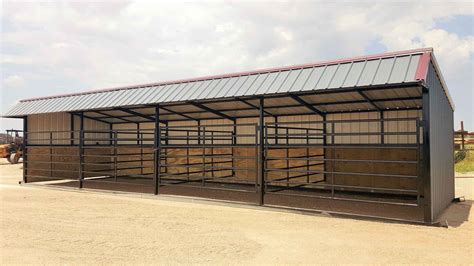 Steel Framed Livestock Shelter Sturdi Bilt