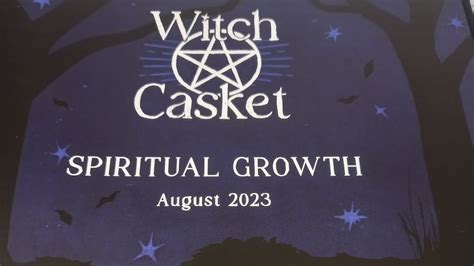 Witch Casket Unboxing August 2023 Spiritual Growth YouTube