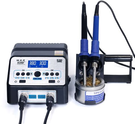 Dual Iron Temperature Control Soldering Station — PMD Way