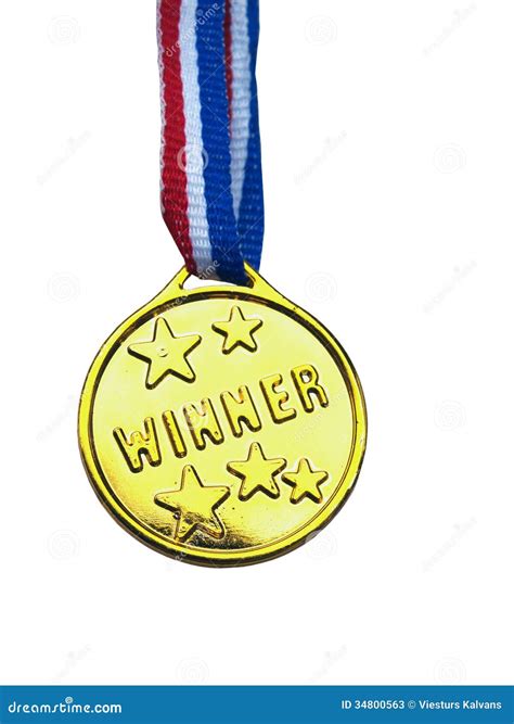 Winner Medal 2 Stock Photos - Image: 34800563